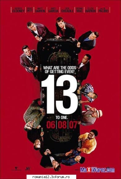 info (imdb) despre 
 
 
 
 
 
  oceans 13 (2007) dvdrip xvid eng