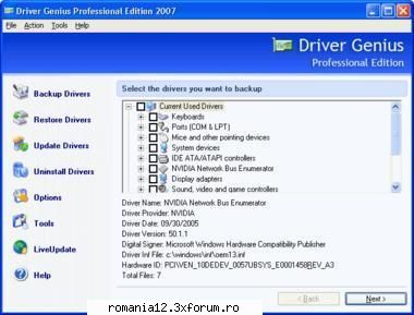 driver genius is a driver management tool features both driver management and hardware driver genius