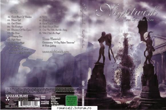 nightwish end era (dvdrip) members: tarja vocal tuomas keys emppu guitar marco vocal, bass jukka