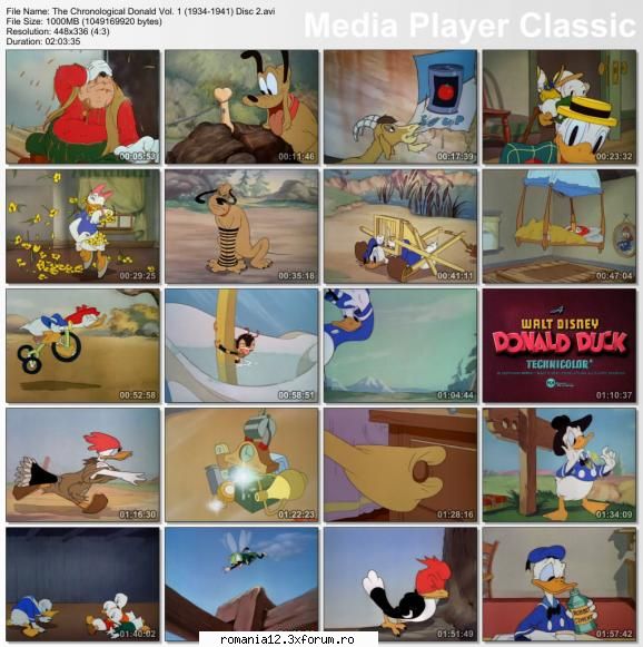 the donald vol. desene incluse disk 2:the riveter dog laundry (1940)mr. duck steps out troubles