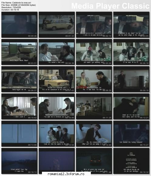 Calatorie la oras (2003) - Un film de Corneliu Porumboiu locul II la - Filme romanesti