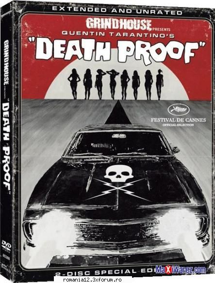 Death Proof (grind house) DVDRIP XVID 2007 - Info (IMDB) despre film. Link-uri: CD 1 - Filme internationale