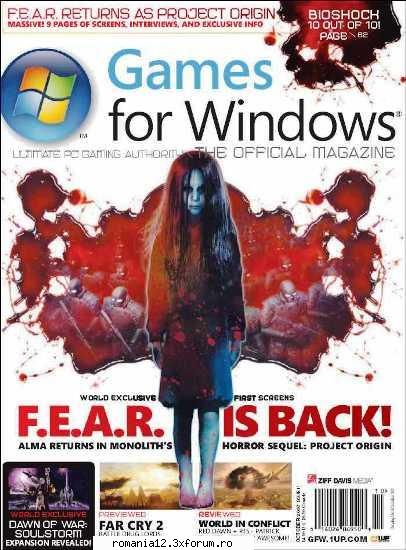 Games for Windows Octomber 2007 - mario_75 - Carti internationale