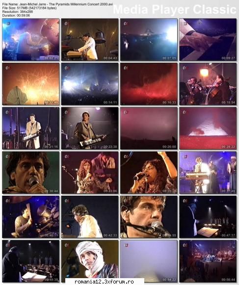 Jean-Michel Jarre - The Pyramids Millennium Concert 2000 - Jean-Michel Jarre - The Pyramids - Videoclipuri