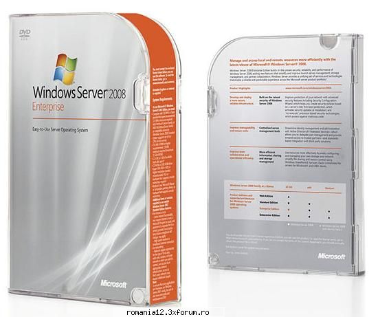 Microsoft Windows Server 2008 Enterprise Edit 3 ion x86 - Windows Server 2008 is the name of - Full software