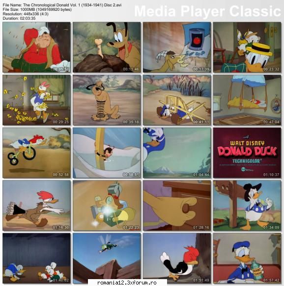 The Chronological Donald Vol. ) - Desene incluse in disk 2: The Riveter (1940) - Desene animate